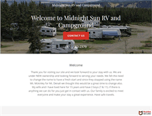 Tablet Screenshot of midnightsunrv.com